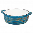 Чашка для супа P.L. Proff Cuisine Texture Dark Blue Lines 14,5 см, h 5,5 см, 580 мл