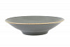 Чаша для салата Porland 26 см фарфор цвет темно-серый Seasons (368126) фото