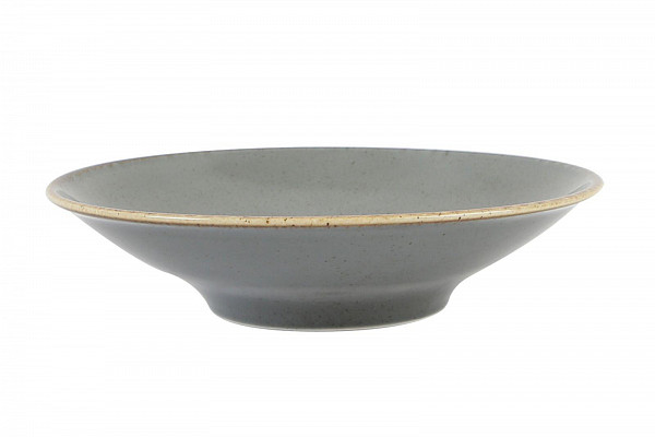 Чаша для салата Porland 26 см фарфор цвет темно-серый Seasons (368126) фото