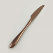 Нож столовый P.L. Proff Cuisine 23,5 см матовая медь PVD Alessi-Copper