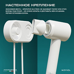 Фен настенный Meyvel MF11-1600 (White) в Москве , фото 20