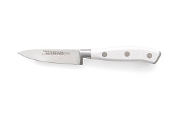 Нож для чистки овощей Comas 8 см, L 19 см, нерж. сталь / АБС-пластик, цвет ручки белый, Marble (8115) в Екатеринбурге фото