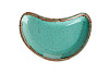 Соусник-полумесяц Porland 7х11 см фарфор цвет бирюзовый Seasons (802111) фото