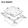 Варочная панель газовая Schaub lorenz SLK GS6511 фото