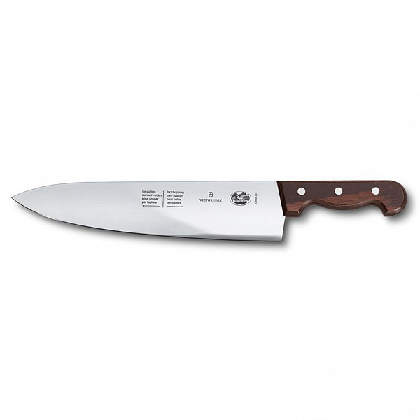 Нож для рубки мяса Victorinox Rosewood 33 см, ручка розовое дерево фото