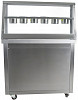 Фризер для жареного мороженого Foodatlas KCB-1Y (контейнеры, стол для топпингов) фото