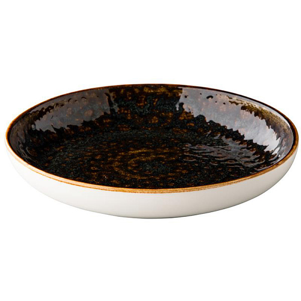 Тарелка глубокая Style Point Jersey 23, 5 см, цвет коричневый (QU91030) фото