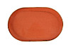 Блюдо овальное Porland 32х20 см фарфор цвет оранжевый Seasons (118132) фото