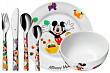 Набор детской посуды  12.8295.9964 6 предметов Mickey Mouse