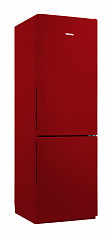 Двухкамерный холодильник Pozis RK FNF-170 рубиновый, ручки вертикальные в Екатеринбурге, фото