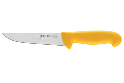 Нож поварской Comas 16 см, L 28,5 см, нерж. сталь / полипропилен, цвет ручки желтый, Carbon(10119) в Екатеринбурге фото