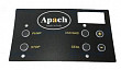 Наклейка панели управления для Apach AVM254 АРТ. 1604124/1300744