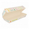 Коробка для панини, хот-дога Garcia de Pou Parole 26*12*7 см, 50 шт/уп, картон фото