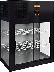 Витрина холодильная настольная Hicold VRH 790 black в Екатеринбурге фото