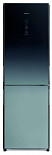 Холодильник Hitachi R-BG410 PU6X XGR градиент серого, стекло