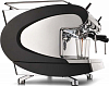 Рожковая кофемашина Nuova Simonelli Aurelia WAVE T3 2Gr 380V черная+самоочистка+паровоздушный кран+высокие группы (151238) фото
