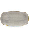 Блюдо прямоугольное Churchill CHEFS Stonecast Peppercorn Grey SPGSXO111 фото
