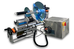 Автоматический встраиваемый этикетировщик Hualian Machinery HL-A600D (верхн. подача, W пленки до 600 мм) в Екатеринбурге, фото