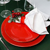 Блюдо овальное Porland 36х27 см фарфор цвет красный Seasons (112136) фото