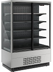 Холодильная горка Полюс FC20-07 VV 1,3-1 STANDARD фронт X1 (9006-9005)