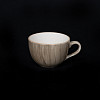 Чашка кофейная Corone Natura 95мл, серо-коричневая фото