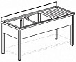 Ванна моечная  L2S157-45RWSH