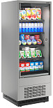 Холодильная горка Полюс FC20-07 VM 0,6-1 0300 LIGHT фронт X0 бок металл (9006-9005)