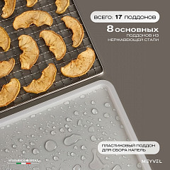 Дегидратор Meyvel MDH8-1S (Black) в Санкт-Петербурге, фото 29
