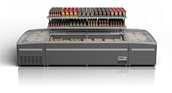 Ларь-бонета Levin ALPINA 210 НТ/СТ (RAL 7016) с делителями и решётками в Екатеринбурге, фото 8