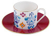 Чайная пара Porland POSH 180 мл (чашка с ручкой, блюдце) (228119) фото