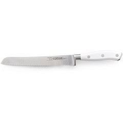 Нож для хлеба Comas 20 см, L 32 см, нерж. сталь / АБС-пластик, цвет ручки белый, Marble (8110) в Екатеринбурге фото