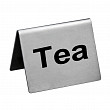 Табличка  Tea 5*4 см, сталь