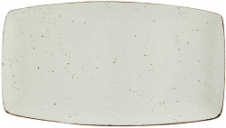 Тарелка прямоугольная Continental 35,5х19 см, белая 32CURV193-01 в Екатеринбурге, фото