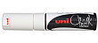 Маркер меловой UNI Mitsubishi Pencil Chalk PWE-8K Белый