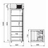 Шкаф холодильный Аркто V0.7-Gldc (пропан) фото