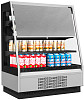 Холодильная горка Полюс F16-08 VM 1,0-2 0300 бок металл (9006-9005) фото