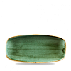 Блюдо прямоугольное Churchill CHEFS Stonecast Samphire Green SSGSXO101 фото