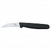 Нож для чистки овощей Коготь P.L. Proff Cuisine PRO-Line 7 см, пластиковая черная ручка фото
