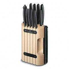 Набор ножей Victorinox на деревянной подставке, 11 шт, h 35,5 см в Екатеринбурге, фото
