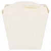 Коробка для лапши Garcia de Pou 480 мл белая, 7,7*5,7 см, СВЧ, 50 шт/уп, картон фото