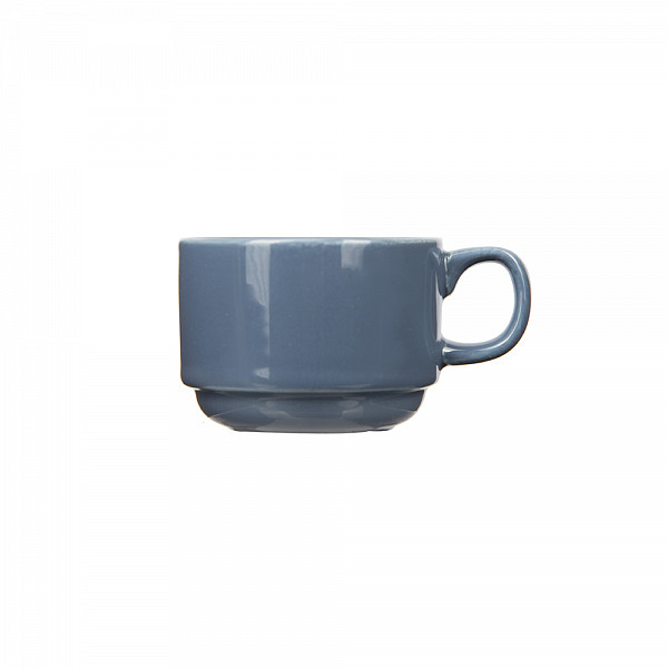 Чашка кофейная Corone Colore 90мл 61х45мм синяя фото