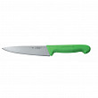Нож поварской P.L. Proff Cuisine PRO-Line 16 см, зеленая пластиковая ручка