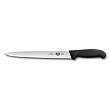 Нож для нарезки Victorinox Fibrox 25 см, ручка фиброкс черная