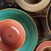 Ассиметричная тарелка RAK Porcelain Twirl Lagoon 650 мл, 22*9 см фото