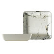 Салатник квадратный Kutahya Porselen Marble 19 см, 1 л, мрамор NNTAN19CK893313