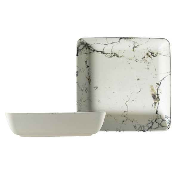 Салатник квадратный Kutahya Porselen Marble 19 см, 1 л, мрамор NNTAN19CK893313 фото