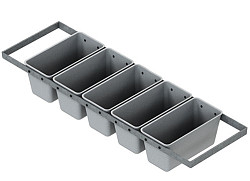 Форма хлебная Спика № 12х5, 5 секций с ручками в&nbsp;Екатеринбурге фото