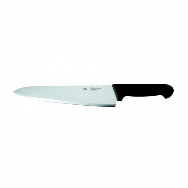 Нож поварской P.L. Proff Cuisine PRO-Line 25 см, ручка пластиковая черная фото