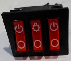 Выключатель тройной AIRHOT для HW-108 в Екатеринбурге, фото
