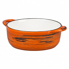 Чашка для супа P.L. Proff Cuisine Texture Orange Circular 14,5 см, h 5,5 см, 580 мл в Екатеринбурге фото